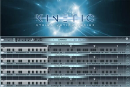 Kirk Hunter Studios Kinetic Strings Plus KONTAKT